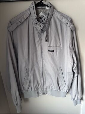 Light Gray Men’s pilot Bomber Jacket - Classic Casual Style